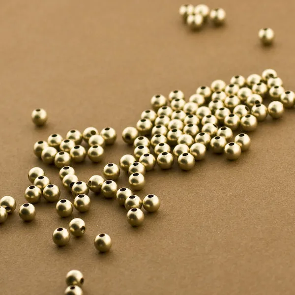 4mm Sandblast Beads