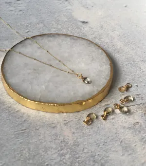 Citrine Crystal Necklace