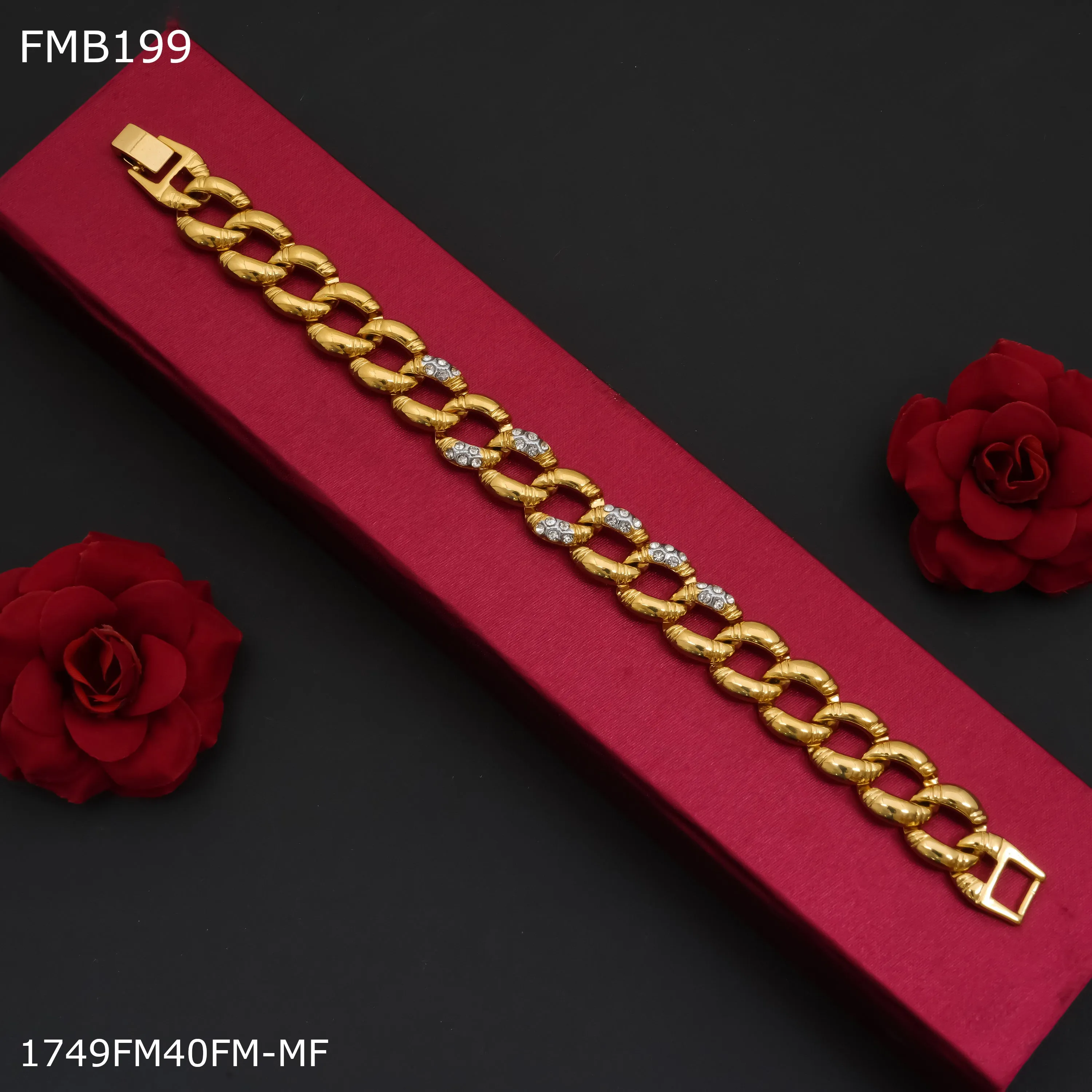 Freemen AD ring to ring Bracelet For Men - FMB199