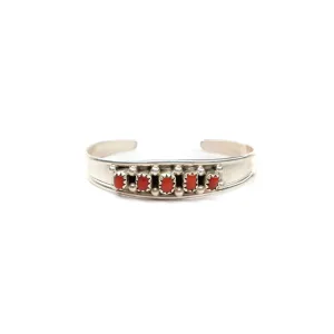 The Swazy Baby Cuff - Coral
