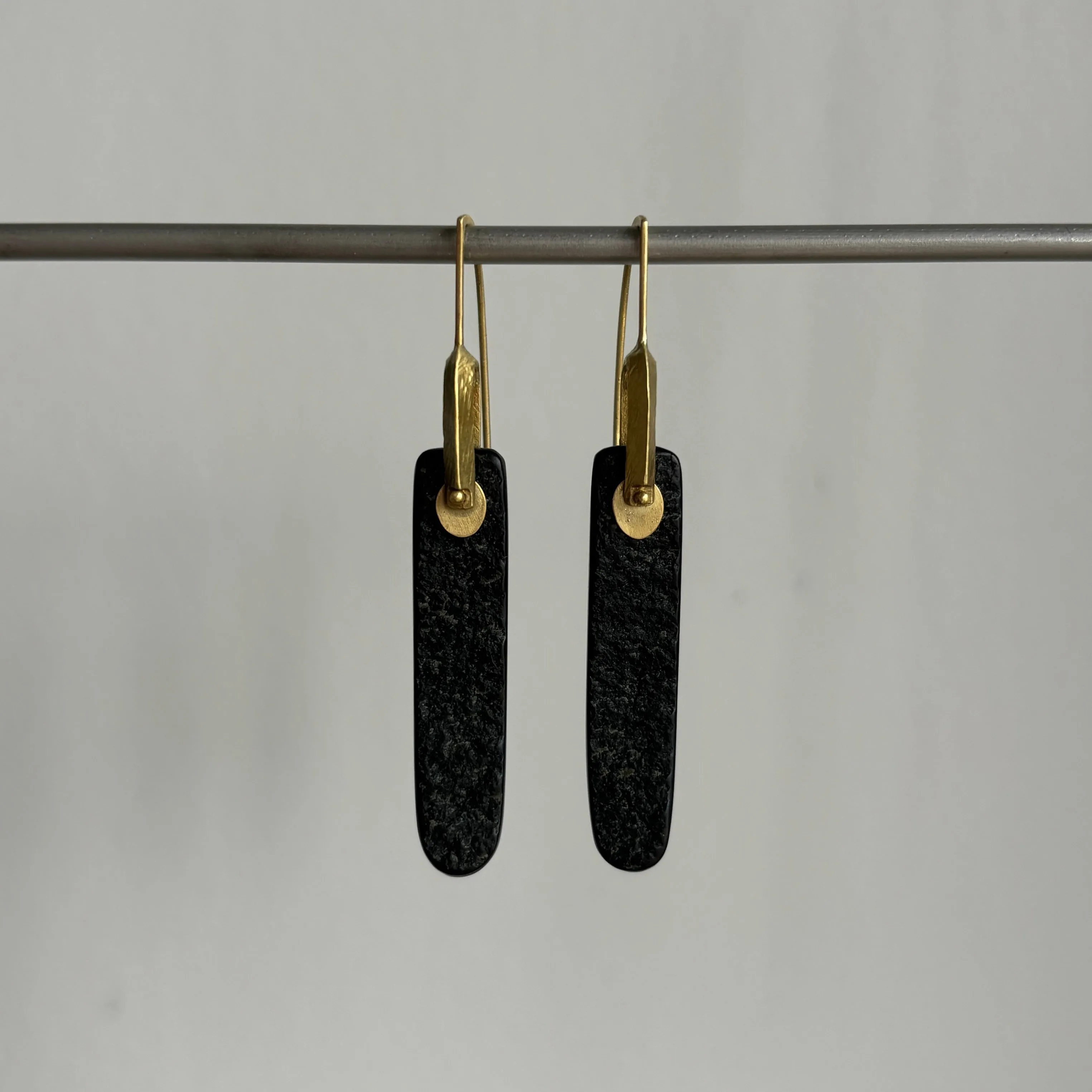 Wyoming Jade Bridle Bit Earrings